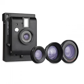 lomo instant mini and lenses black